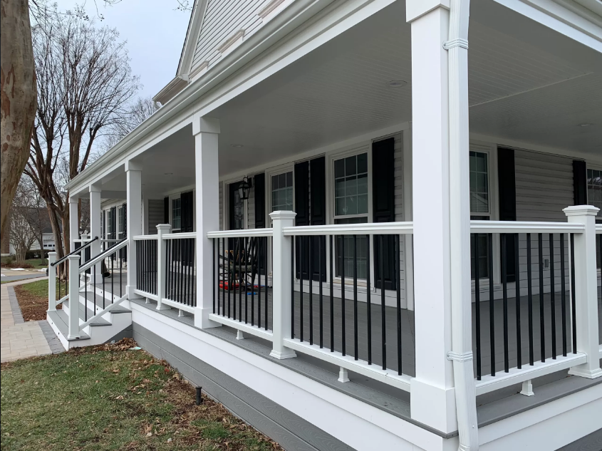 how to build a porch