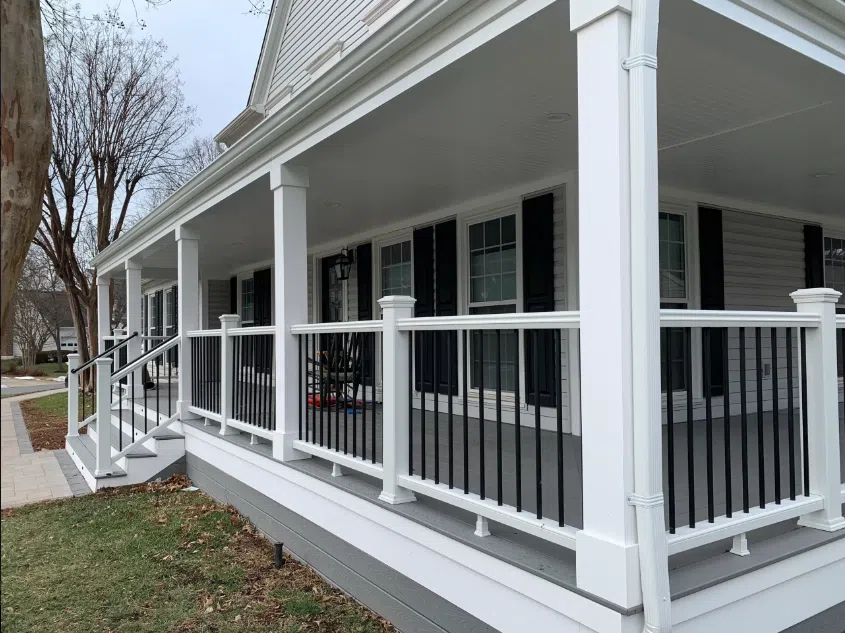how to build a porch