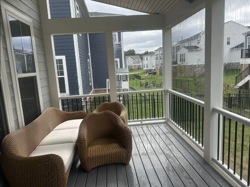 building a porch