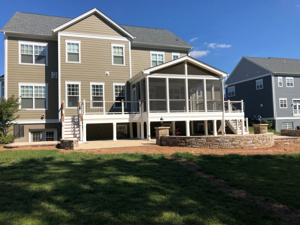Covered porch