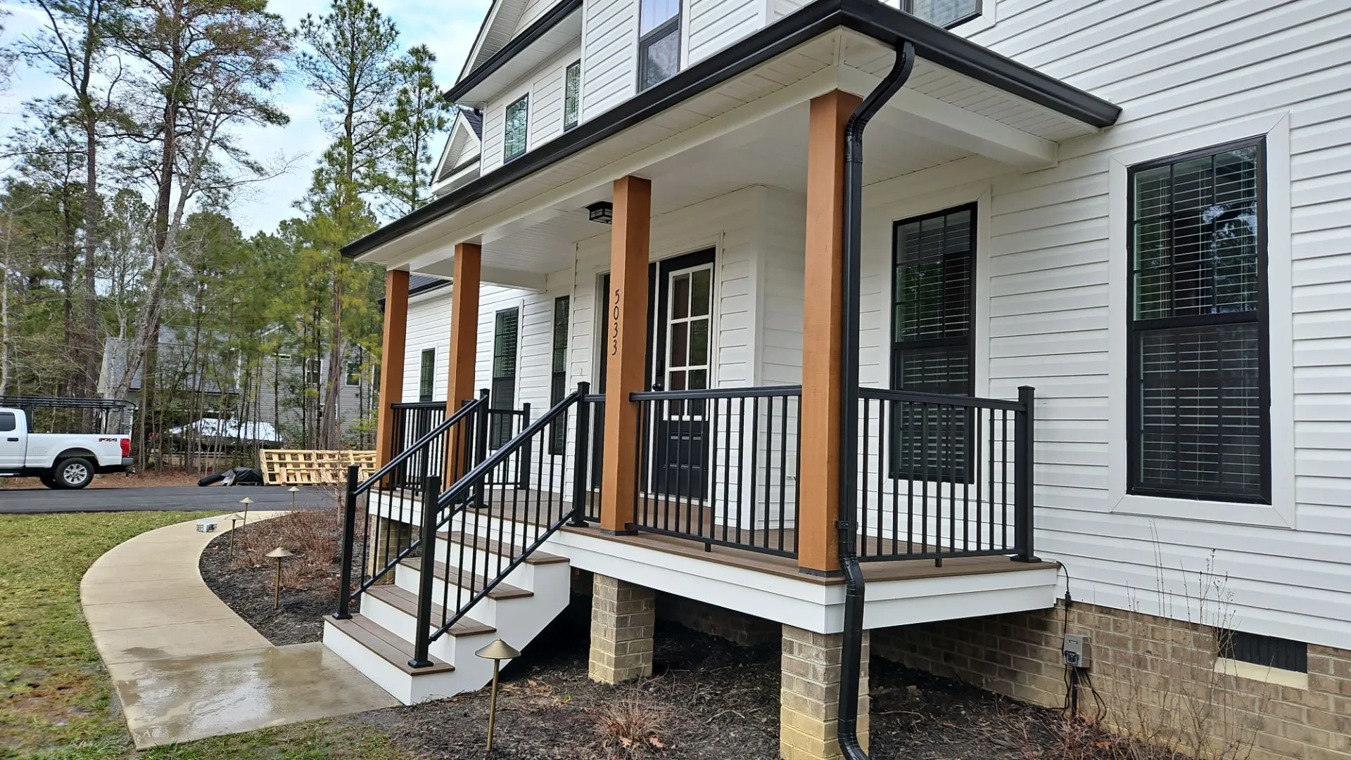 Custom Open Porch