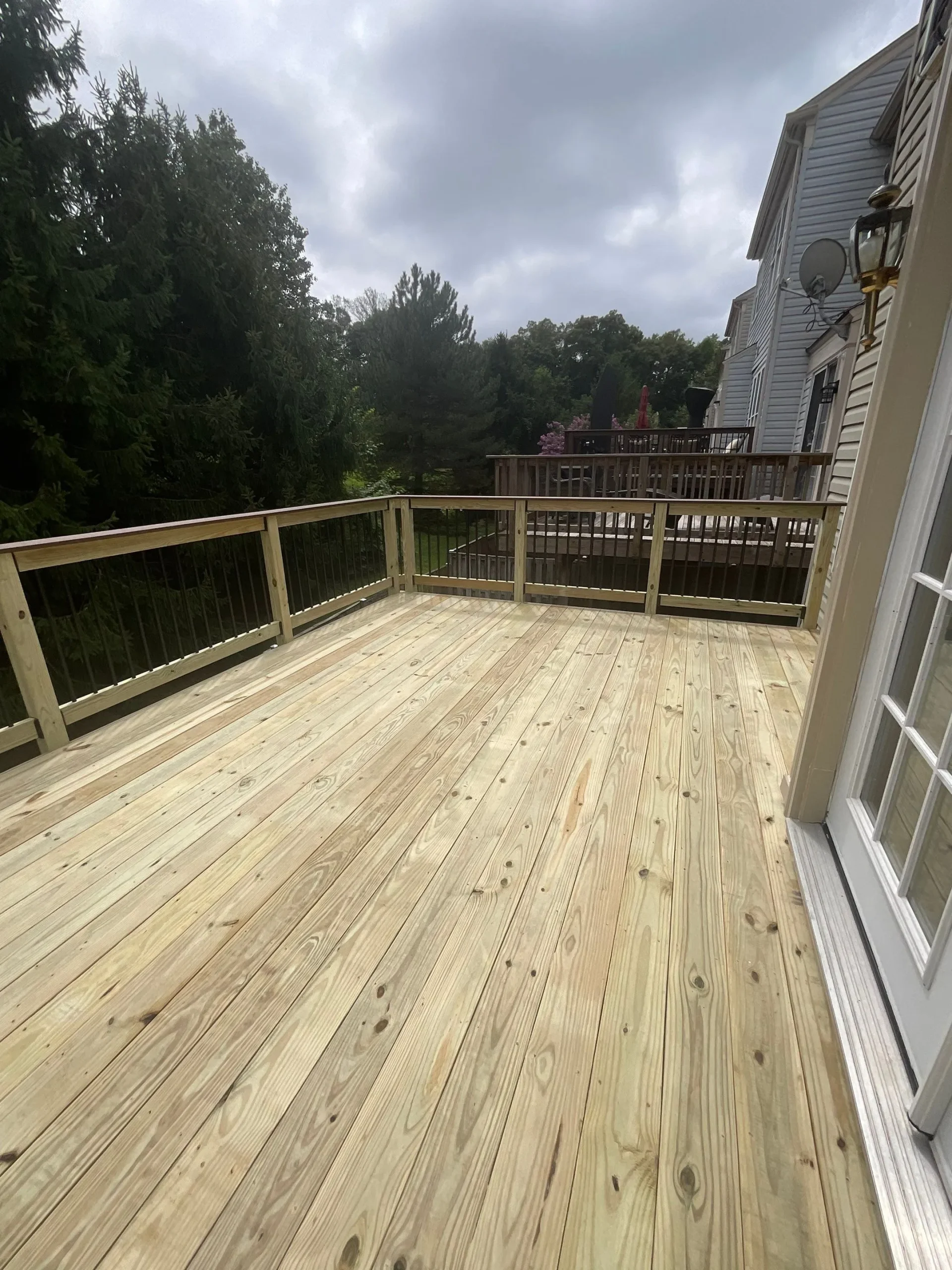 Pressure Treated Wood Deck