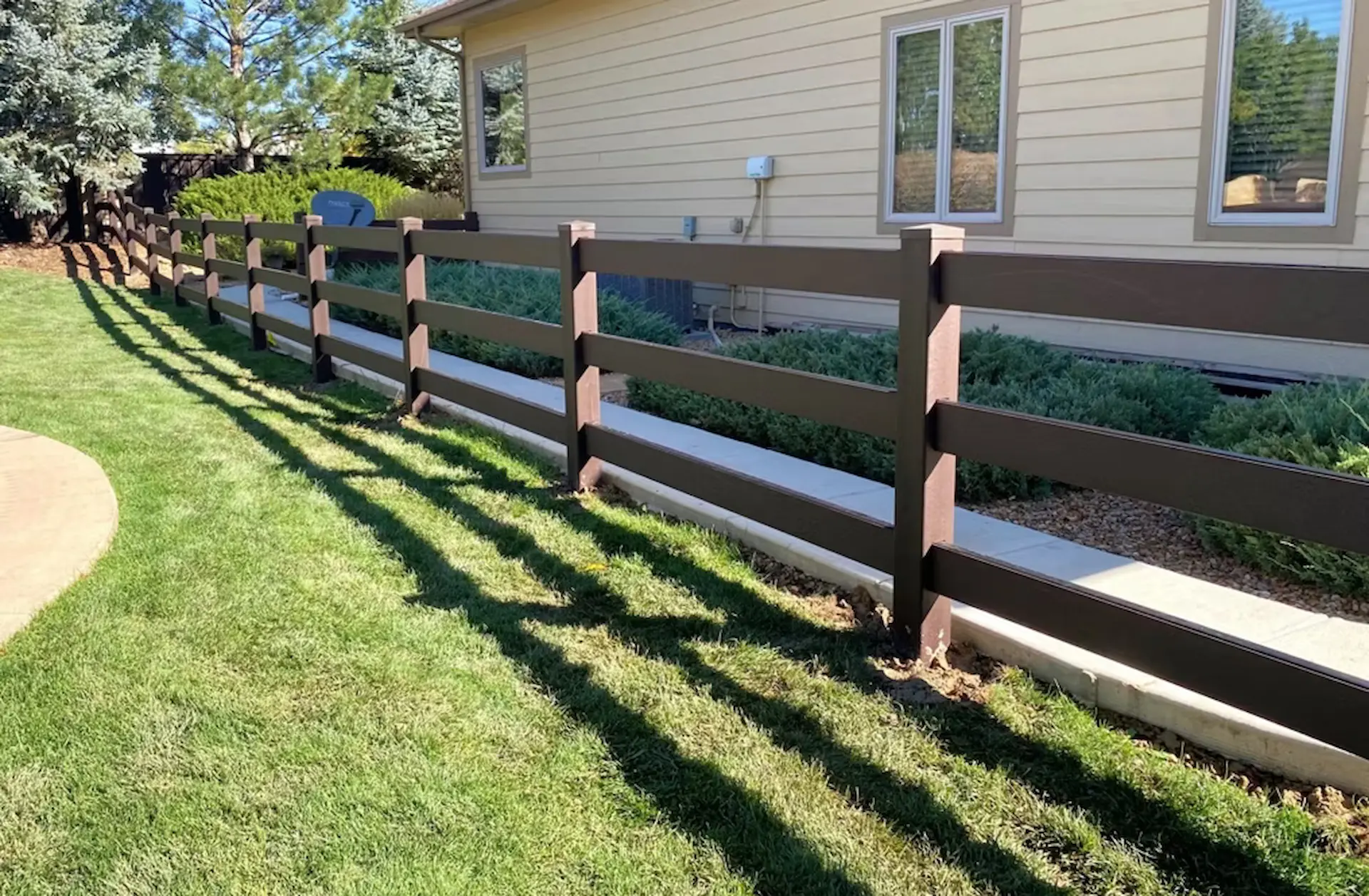 Trex Rail Fencing